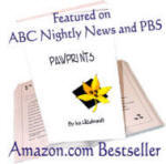 'Pawprints' by Ina Hillebrandt, purr-fect pet humor gift book to aMUSE kids and adults, age 6-106